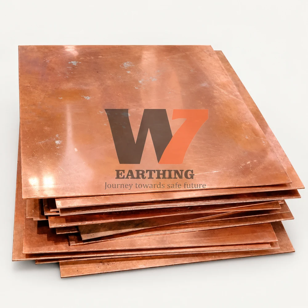 Copper Earthing Plate